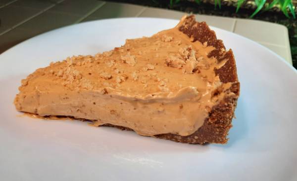 Torta de Paçoca -fatia