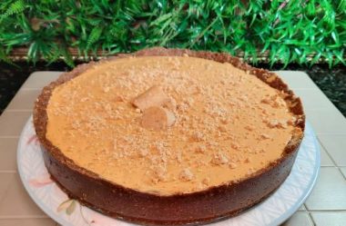 Torta de Paçoca: Super Cremosa
