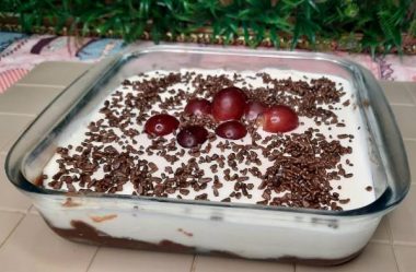 Sobremesa de Uva: Muito Saborosa