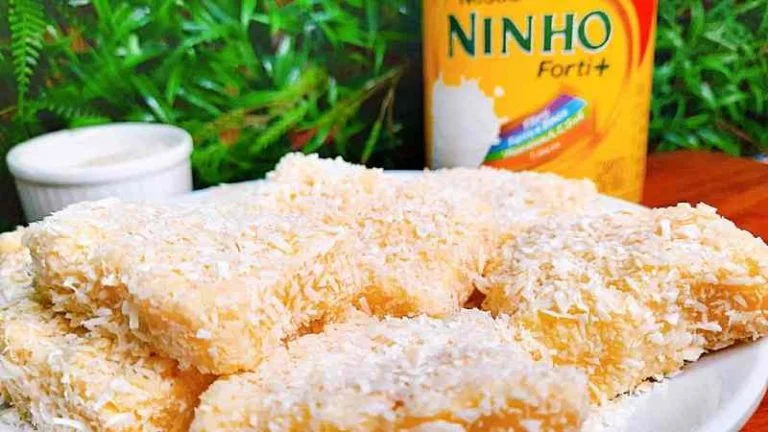 cocada de leite ninho