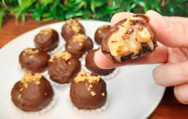 Bombom de Paçoca