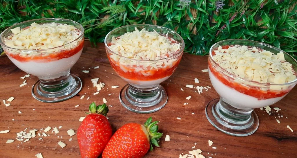 Merengue de Morango