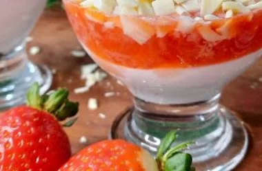 Merengue de Morango Delicioso