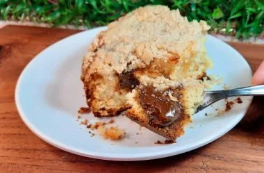 Cuca de Doce de Leite: Muito Deliciosa