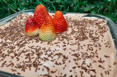 Morango na Travessa: Cremosidade irresistível